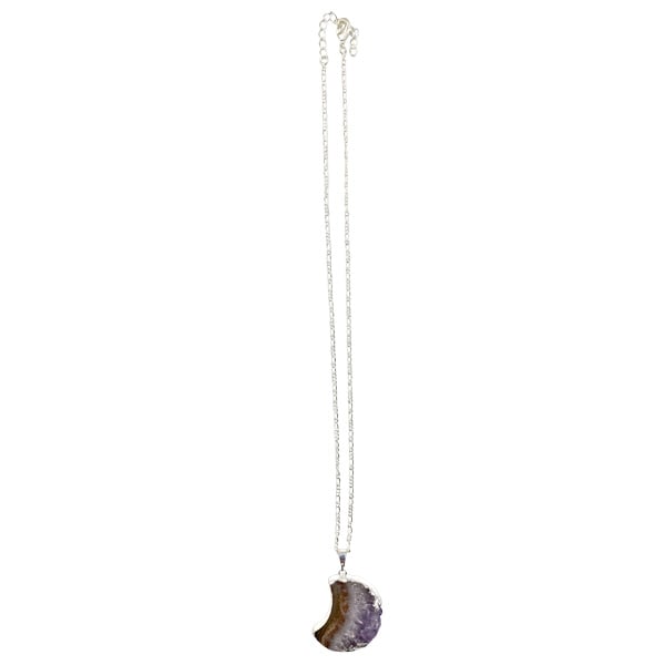 Nature's Expression Zenature Moon Amethyst Necklace