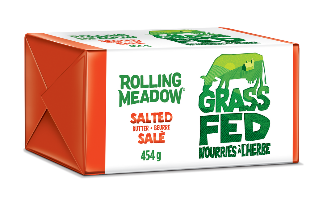 Rolling Meadow Grass Fed Salted Butter 454g