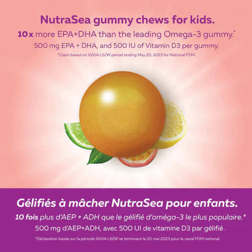 NutraSea Omega-3 Kids Gummies 30gummies