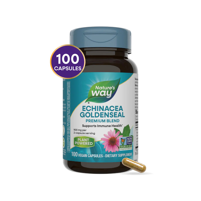 Nature's Way Echinacea with Goldenseal 100cap