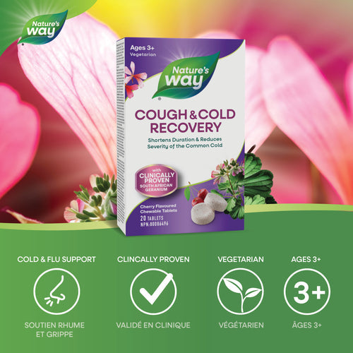 Nature's Way Cough &Cold Recovery 20 chewables