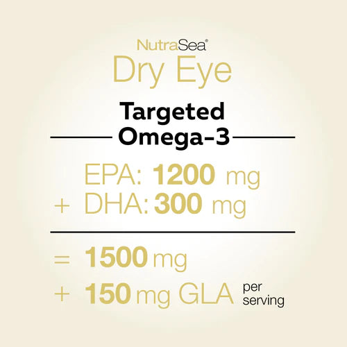 Nutrasea Dry Eye Omega-3 120 Soft Gels 120softgels