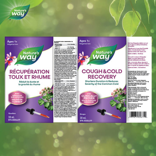 Nature's Way Cough & Cold Recovery Drops 30ml