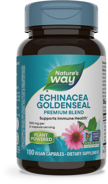 Nature's Way Echinacea with Goldenseal 100cap