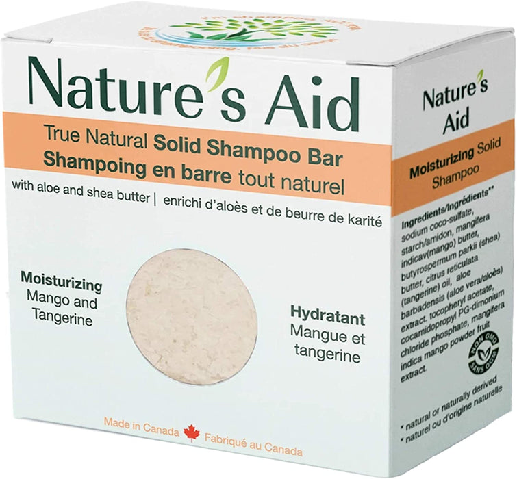 Nature's Aid - True Natural Solid Shampoo Bar (Mango & Tangerine)