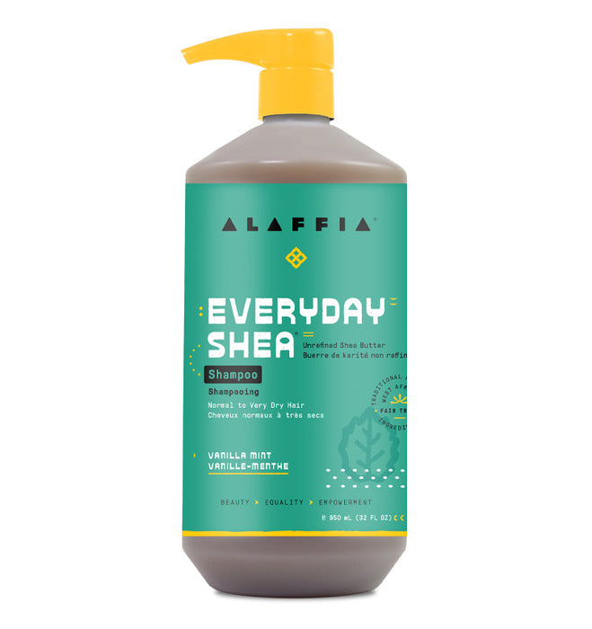Alaffia Everyday Shea Shampoo - Vanilla Mint 950ml