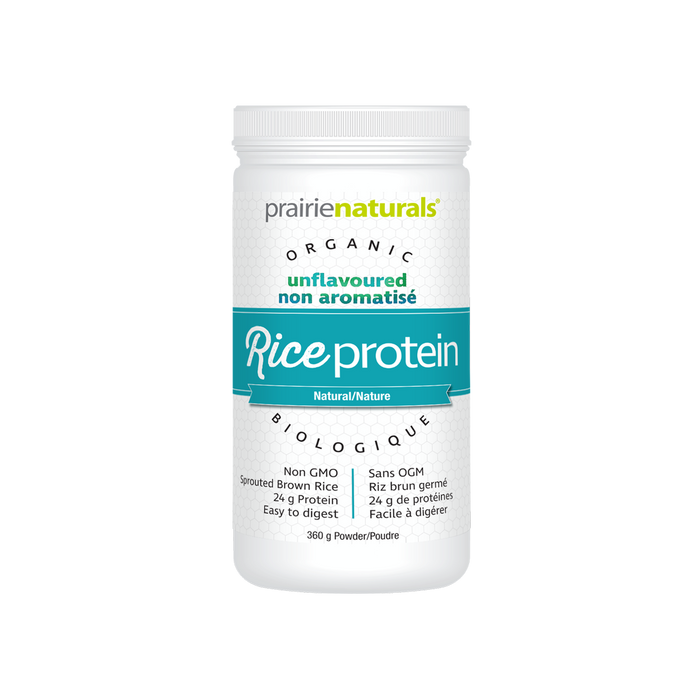 Prairie Naturals Organic Rice Protein (Natural) 360g