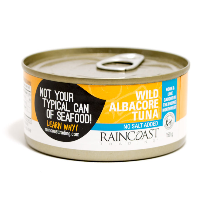 Raincoast Trading WIld Albacore Tuna - No Salt 150g