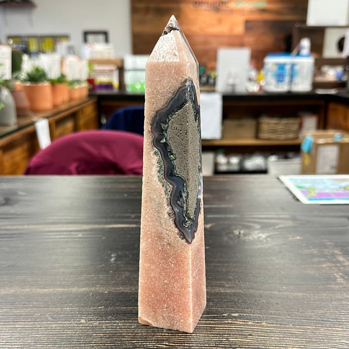 Obelisk - Rose Amethyst M