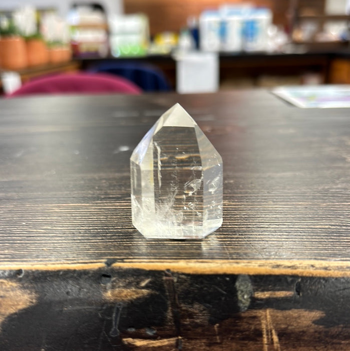 Polished Point - Clear Quartz M