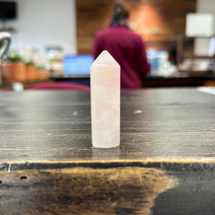 Polished Point - Rose Quartz SS